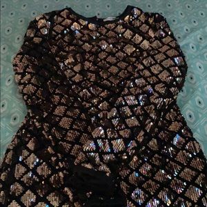Maxi Mini Sparkly Dress